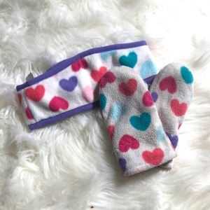 Headband and mitten set